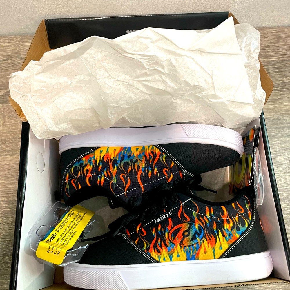Heelys with Flames